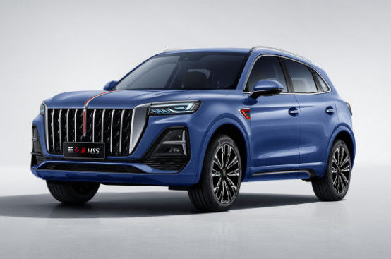 Giá tốt. Blue Hongqi xe thể thao 185kw 5 chỗ ngồi xăng Hongqi Suv trực tuyến