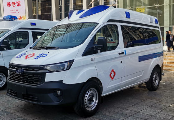 Giá tốt. Xe cứu thương Ford màu trắng 8 chỗ xe cứu thương y tế xăng trực tuyến