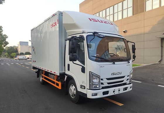 Giá tốt. 93KW 126HP xe tải cách nhiệt Isuzu Cargo cách nhiệt Tipper trắng trực tuyến