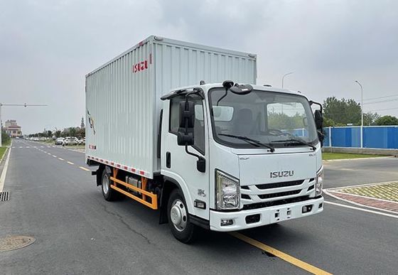 Giá tốt. Xe tải cách nhiệt Isuzu màu trắng 126HP 152HP xe tải vận chuyển hộp Isuzu trực tuyến