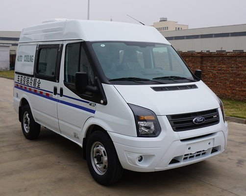 Giá tốt. 100Kw xe tải lạnh MT82 Ford Transit Reefer Van trắng trực tuyến