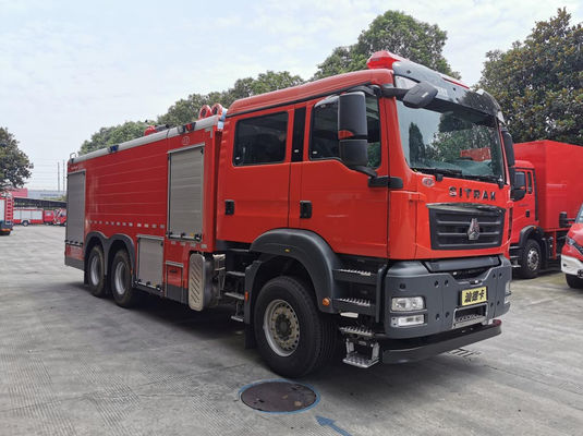 Giá tốt. Xe cứu hỏa 10m SINOTRUK Foam Truck Xe cứu hỏa 3 trục 10 × 2 trực tuyến