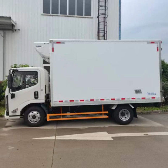 167hp 227hp Jiangling xe tải làm lạnh Diesel lái sau 4×2 3