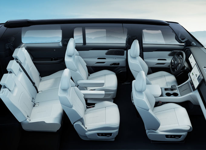Plug In Extended Range Hybrid Vehicle Ô tô SUV lớn Bốn bánh lái 12