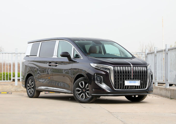 Black Hongqi 7 chỗ minivan MPV cao cấp xe khách sạn kinh doanh sang trọng 2