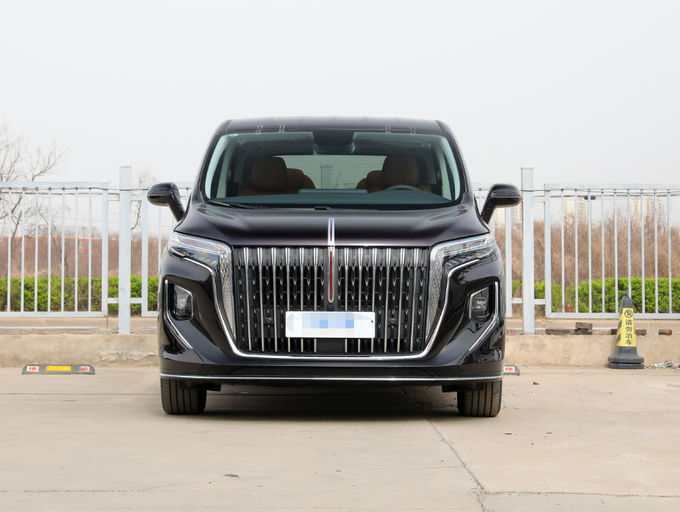 Black Hongqi 7 chỗ minivan MPV cao cấp xe khách sạn kinh doanh sang trọng 1