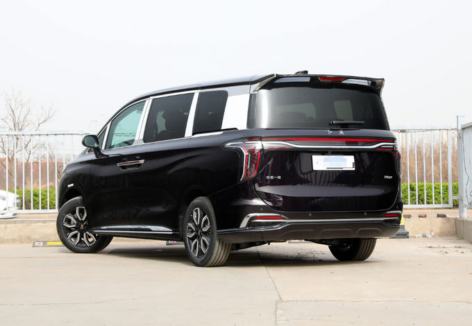 Black Hongqi 7 chỗ minivan MPV cao cấp xe khách sạn kinh doanh sang trọng 4