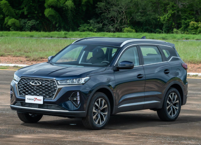 Chery Tiggo 7 Xe chạy xăng SUV đô thị Xe chạy xăng 0
