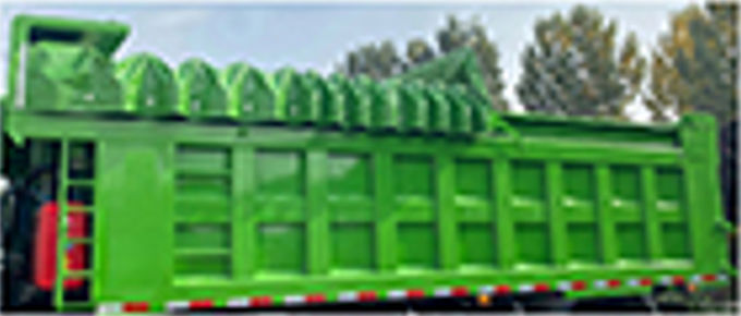 3 trục Diesel 3 chỗ Dump Cargo Truck Động phía sau 6 × 4 hộp số thủ công 3