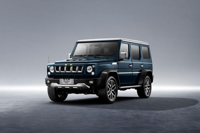 BAIC BJ80 Đường ngoài đường xe SUV xăng 4 chỗ ngồi 4 × 4Z hộp số tự động 0