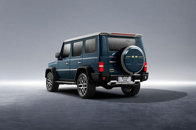 BAIC BJ80 Đường ngoài đường xe SUV xăng 4 chỗ ngồi 4 × 4Z hộp số tự động 3