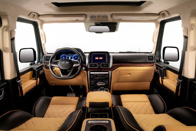 BAIC BJ80 Đường ngoài đường xe SUV xăng 4 chỗ ngồi 4 × 4Z hộp số tự động 6