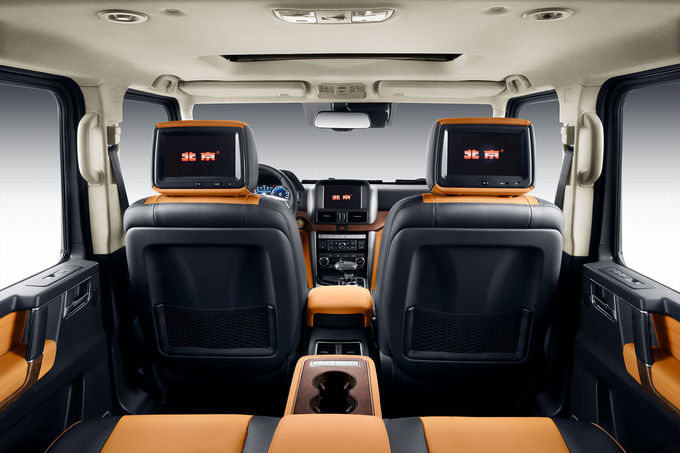BAIC BJ80 Đường ngoài đường xe SUV xăng 4 chỗ ngồi 4 × 4Z hộp số tự động 7